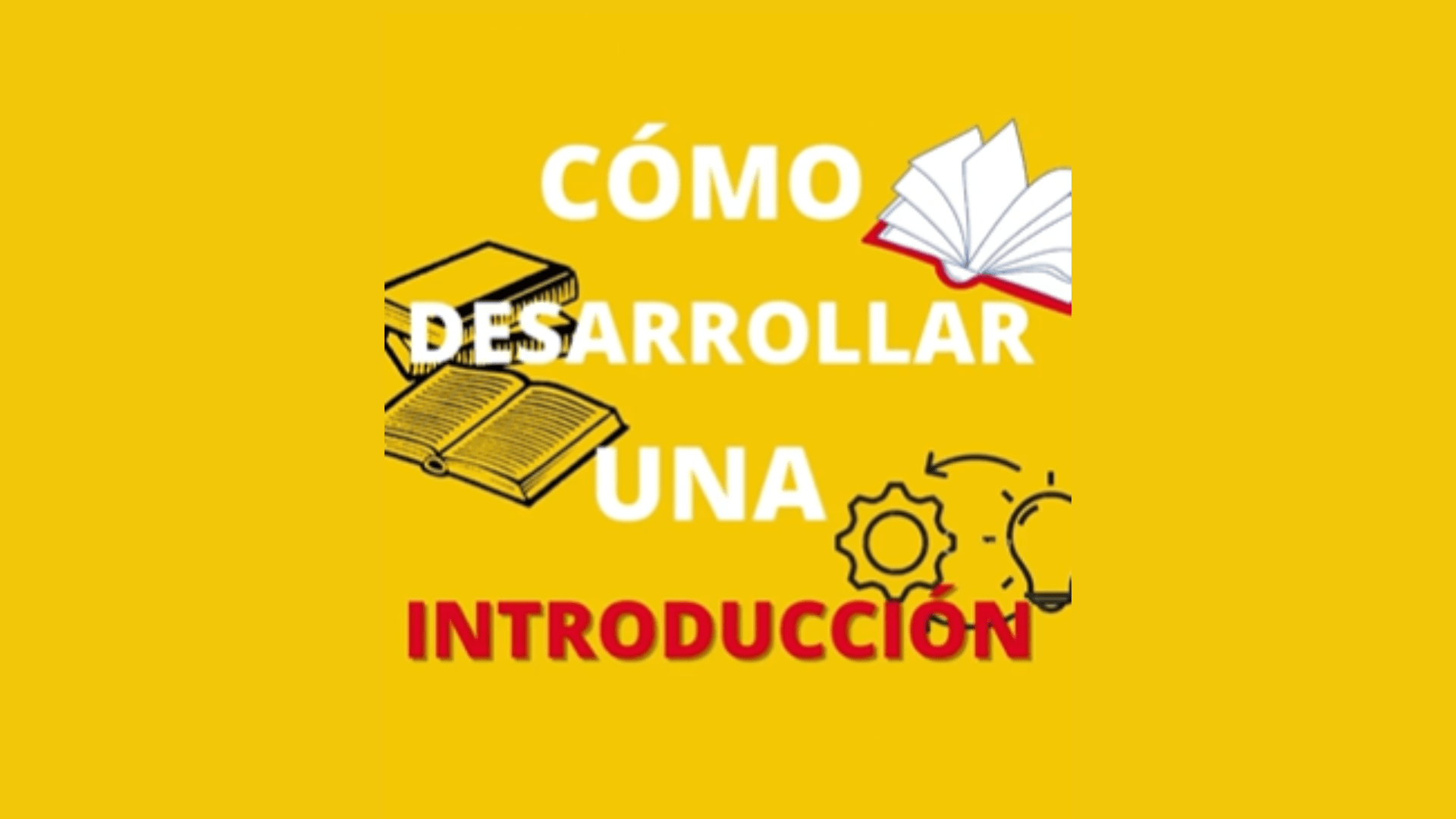 Desarrollar una introducción - Editorial Tercero en discordia