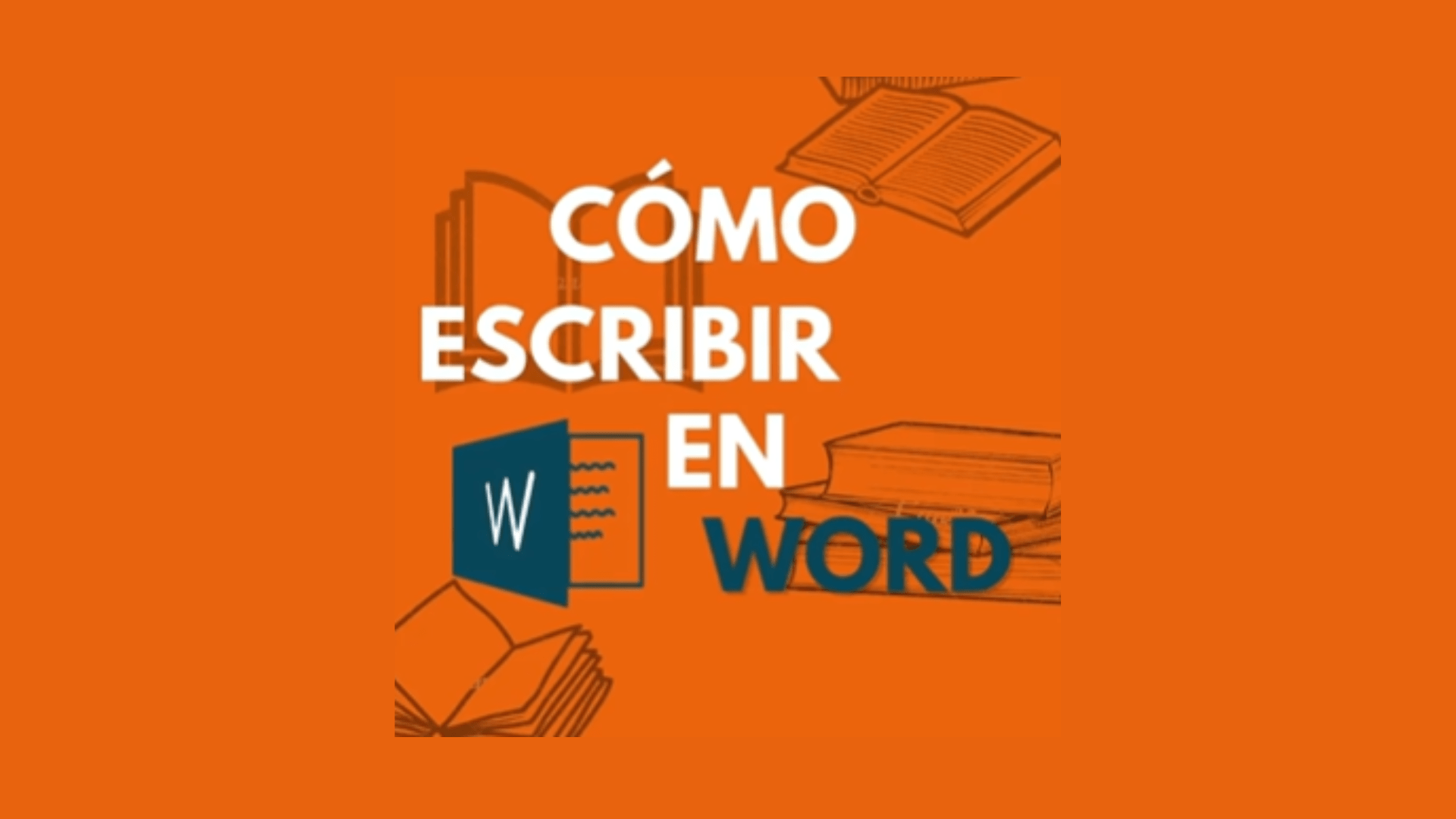 Como escribir en word - Editorial Tercero en discordia